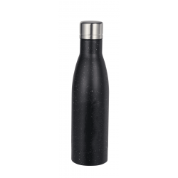 Speckled Vasa Copper Vacuum Bottle with Brush 17oz