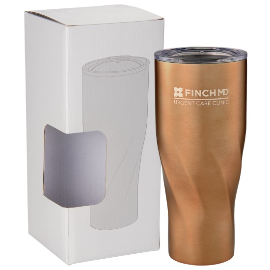 Mega Hugo Copper Vac Tumbler 30oz With Window Box