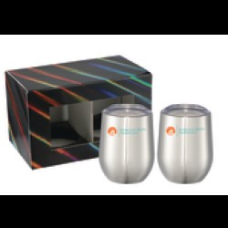 Corzo Cup 12oz 2 in 1 Gift Set