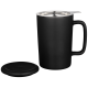 Tulsa Tea & Coffee Ceramic Mug With Lid 14oz