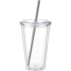 Reusable Stainless Straw Set with Eco Tube