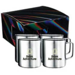 Rover Camp Mug 14oz  4 in 1 Gift Set