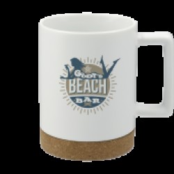 Bates 15oz Ceramic Mug w/ Cork Base