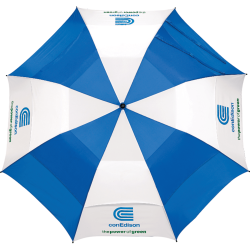 58" Vented Auto Open Folding Golf Umbrella