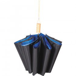 46" Blue Skies Auto Open Folding Umbrella