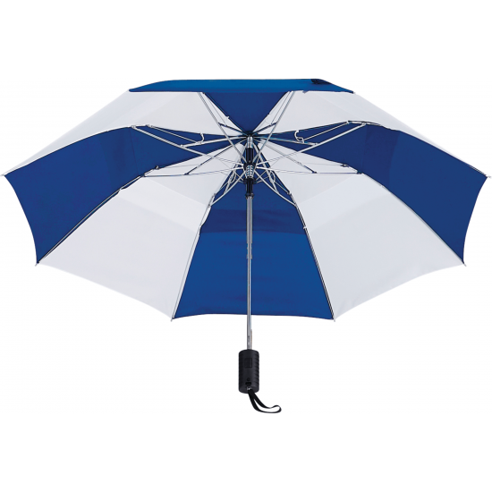 42" Vented Auto Open Windproof Slim Stick Umbrella