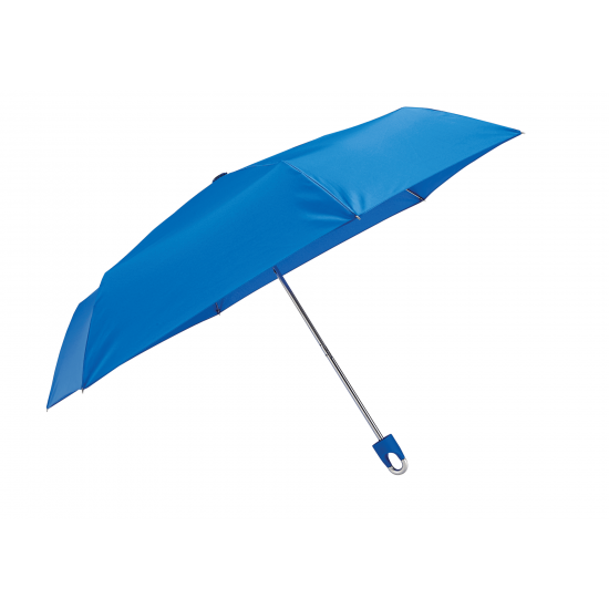 42" Carabiner Clip 3-Section Folding Umbrella