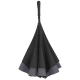 48" Auto Close Heathered Inversion Umbrella