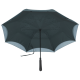 48" Auto Close Heathered Inversion Umbrella