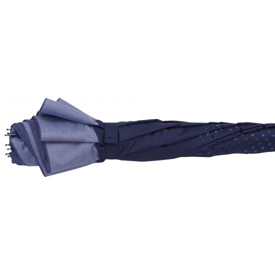 48" Auto Close Heathered Inversion Umbrella