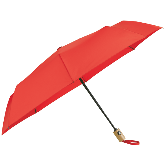 42" Recycled PET Auto Open/Close Folding Umbrella