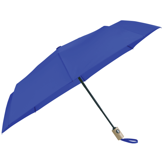 42" Recycled PET Auto Open/Close Folding Umbrella