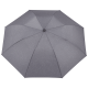 42" Auto Open Heathered Windproof Folding Umbrella