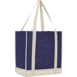 Two-Tone Non-Woven Little Grocery Tote