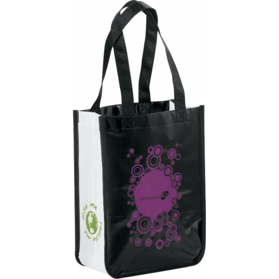 Small Laminated Non-Woven Shopper Tote