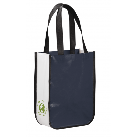 Small Laminated Non-Woven Shopper Tote