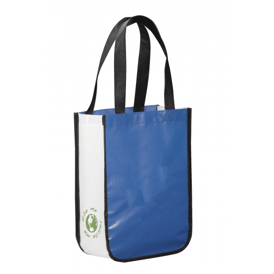 Small Laminated Non-Woven Shopper Tote