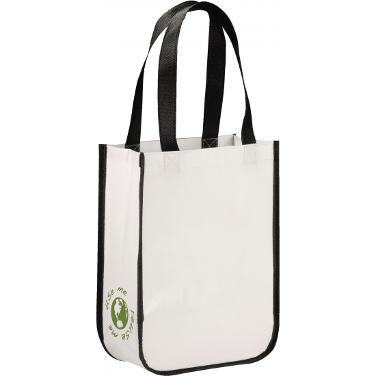 Small Laminated Non-Woven Shopper Tote