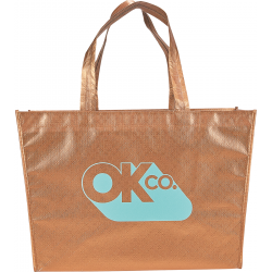 Alloy Laminated Shopper Tote