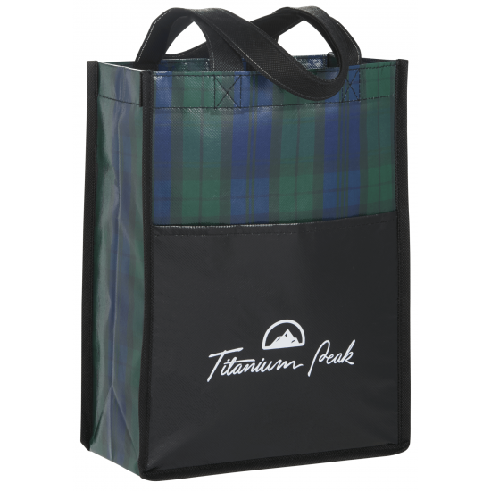 Buffalo Plaid NW Mini Gift Tote