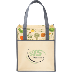 Big Grocery Vintage Matte Laminated Non-Woven Tote