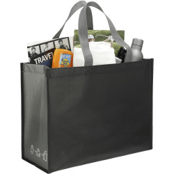 RPET Laminated Matte Non-Woven Shopper Tote