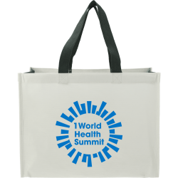 RPET Laminated Matte Non-Woven Shopper Tote