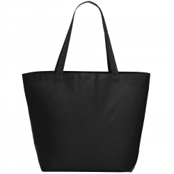 Laminated Shopper Tote w/Snap