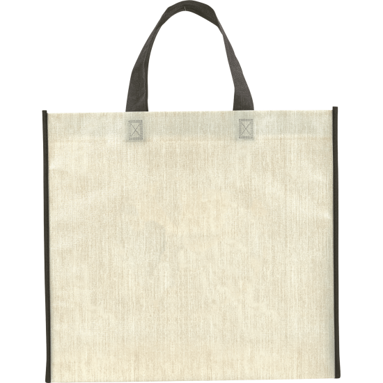 Linen Finish Laminated Non-Woven Tote