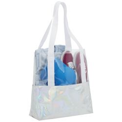 Holographic Boat Tote