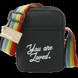 Rainbow RPET Crossbody Tote