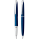 Cross® ATX Blue Lacquer Pen Set