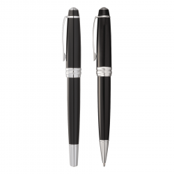 Cross® Bailey Black Lacquer Pen Set