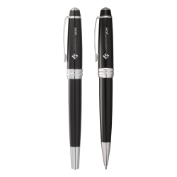 Cross® Bailey Black Lacquer Pen Set