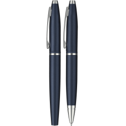 Cross Calais Matte Metallic Midnight Blue Pen Set