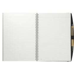 7" x 10" FSC® Mix Spiral JournalBook® with Pen Por