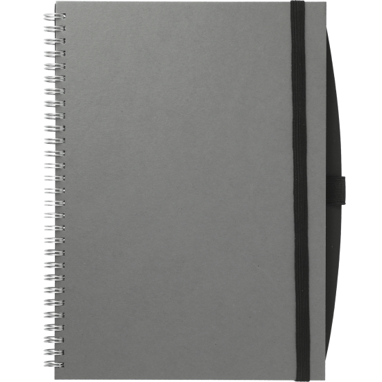 7" x 10" FSC® Mix Spiral JournalBook® with Pen Por