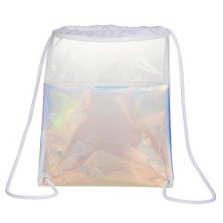 Iridescent Drawstring Bag