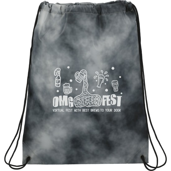 Tie Dyed Drawstring Bag