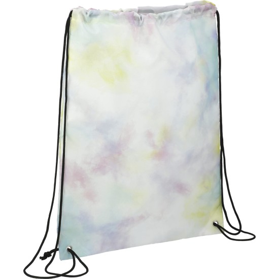 Tie Dyed Drawstring Bag