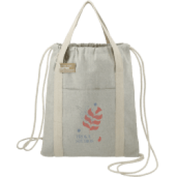 Repose 5oz. Recycled Cotton Drawstring Bag