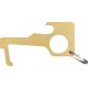 No Contact Keychain - Brass No Contact Keychain - Brass
