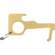 No Contact Keychain - Brass No Contact Keychain - Brass
