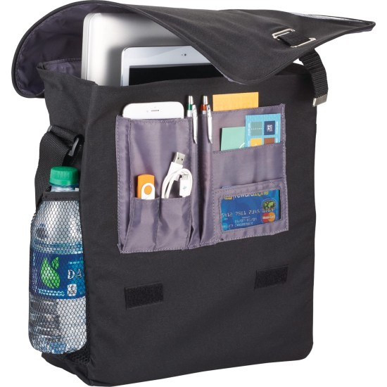 Gridlock Vertical 15" Computer Messenger Bag