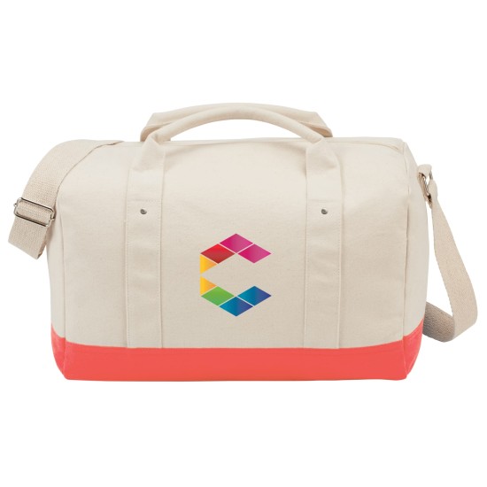 Belair 17" Cotton Canvas Duffel