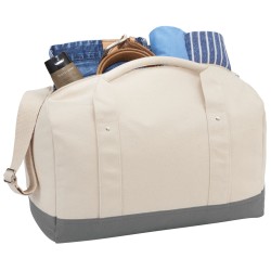 Belair 17" Cotton Canvas Duffel