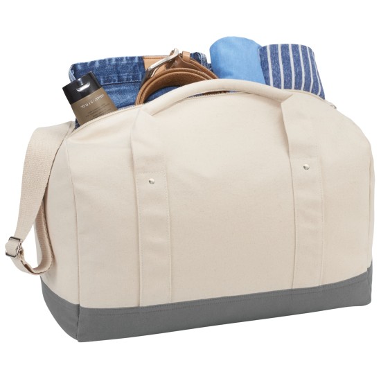 Belair 17" Cotton Canvas Duffel