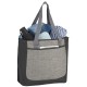 Reclaim Two-Tone Recycled Zippered Tote