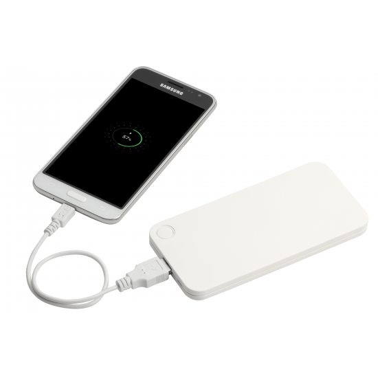 Flux 4000 mAh Powerbank with 2-in-1 Cable