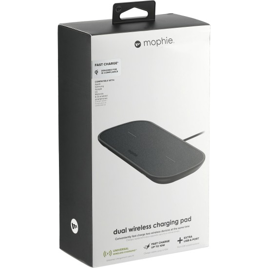 mophie® 10W Dual Wireless Charging Pad